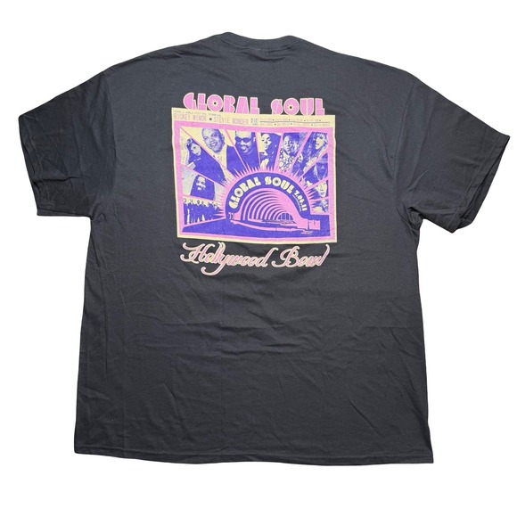 2011 Stevie Wonder Hollywood Bowl concert tour music shirt - Picture 4 of 6